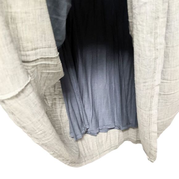 EILEEN FISHER Colorblock Jersey Maxi Skirt L - Picture 3 of 8